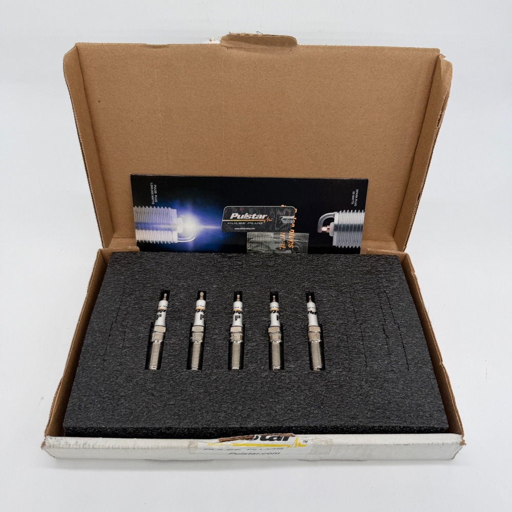 Pulstar ef1 Pulse Plugs High Performance Spark Plug Set 5 Pack EF-1 NEW SET NOB